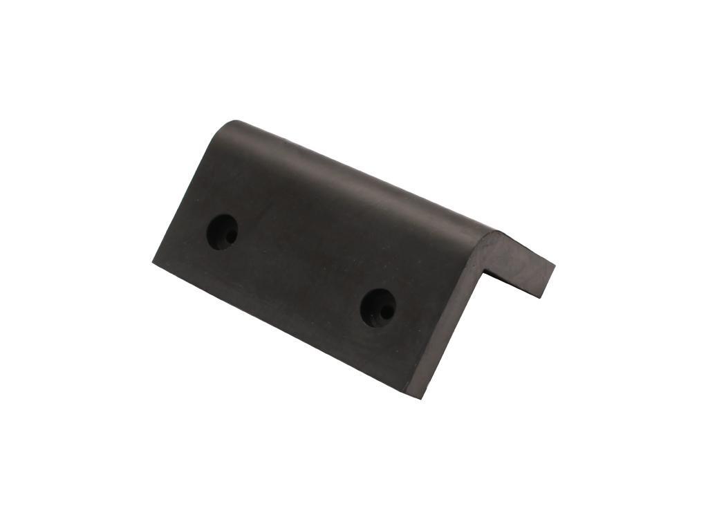 Rubber Corner Safety Pads Black 17cm Long