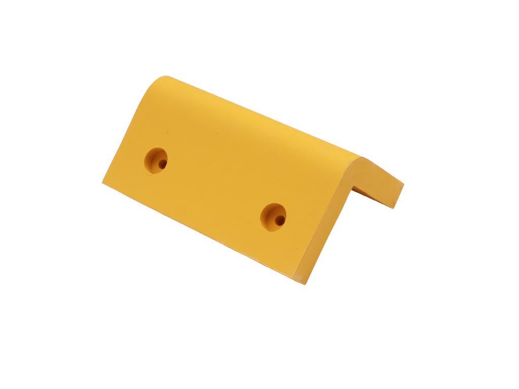Rubber Corner Safety Pads Yellow 17cm Long