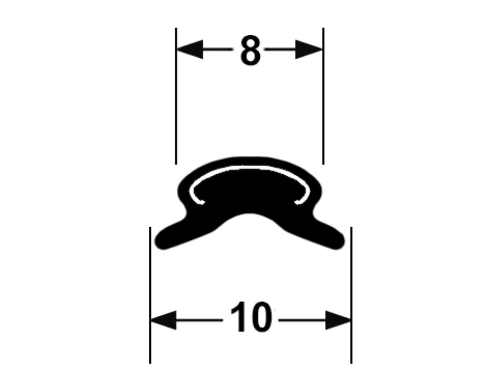 Chrome Mylar Filler Strip Gemini