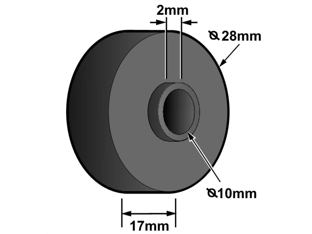 Bush Shocker 28mm x 17mm x 10mm ID