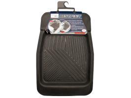 Mat Rubber Front Black Best Foot Set Of 2