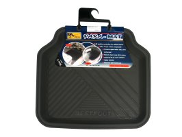 Mat Rubber Rear Black Best Foot Set Of 2