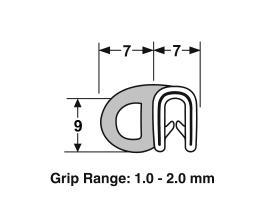 Proflex Pinchweld - With Small Blister On Side