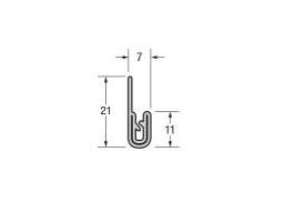 Proflex Pinchweld PVC Black Small with PVC Flap