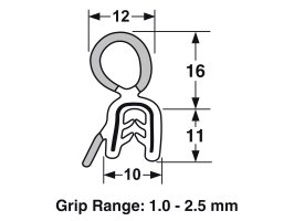 Proflex Pinchweld Blister On Top Suit Boot Lid