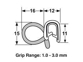Proflex Pinchweld With Blister Medium Size