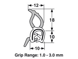 Proflex Pinchweld With Blister On Top (Boot)