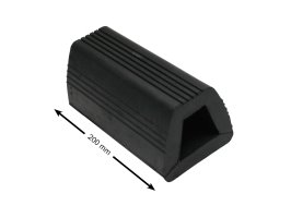 Proflex Moulded Docking Rubber Ribbed 200L x 104W x 93H mm