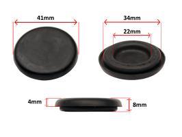 Proflex Grommet Blind 42mm OD 32mm ID 2mm TK
