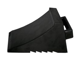 Proflex Wheel Chock Rubber 255L x 125W x 150H 3.2kg T1 Black