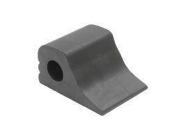 Wheel Chock Rubber Moulded 155L X 100W X 75H 1kg