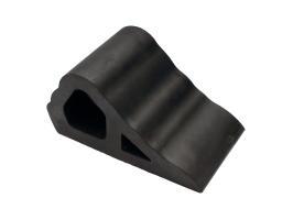 Wheel Chock Rubber Moulded 275L X 160W X 150 4kg