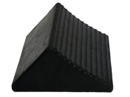 Wheel Chock Rubber Medium 205L X 205W X 105H 1kg