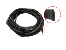 Proflex Sponge Extrusion Rectangle 1/8" X 1/2" 3mm X 13mm S156